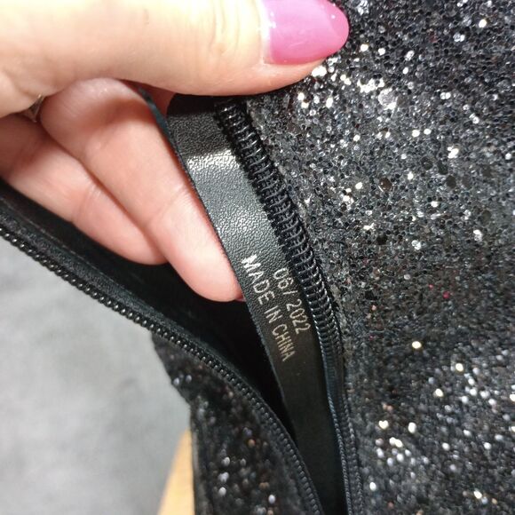 Dolls‎ Kill Shelley's London Sparkle Platform Boots Festival Size 7 Glitter 5" - Picture 7 of 16